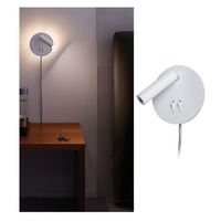 Bodová - P 78918 LED nástěnné svítidlo Tabari 4 W/ 1,4 W bílá/chrom, kov - PAULMANN