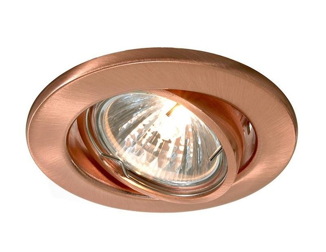 Kruhová - IMPR 686867 Zápustné svítidlo MR16 výklopné měď kartáčovaná - LIGHT IMPRESSIONS - foto 1