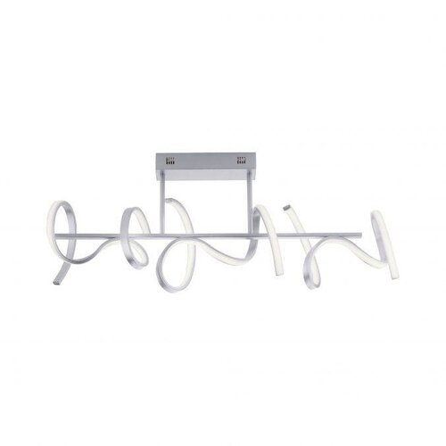 Podélná - LD 19032-21 CURLS LED stropní svítidlo, stříbrná, moderní design SimplyDim 3000K - LEUCHTEN DIREKT / JUST LIGHT - foto 1
