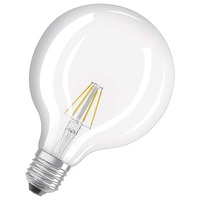 E27 - RED G12245 OSRAM Retrofit Globe 125 čirá 230V E27 LED EQ40 2700K - DESIGN - RENDL