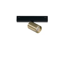 Lištové INTEC 48V - FAN DAVINCI-FANS-G-5M Systém 48 V - reflektor Davinci Fans, zlatý, LED, 5 W, 490 lm, 4000 K, 16,1 x 10 x 6,5 cm - FANEUROPE