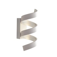 Dekorativní - FAN LED-HELIX-AP3C BCO Nástěnné svítidlo LED HELIX bílá/stříbrná, 9 W, 720 lm, 3000 K, 10 x 13,5 x 26 cm - FANEUROPE