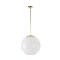 Koule - OS ISI63437 ISIS P3 PM závěsné plastové svítidlo mosaz leštěná / bílá IP40 3000 K 27W LED DALI (původní kód OS 63437) - OSMONT