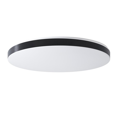 Kruhová - OS DEL69093 DELIA C5 stropní/nástěnné plastové svítidlo bílá / bílo - černá IP54 3000 K 98W LED DALI (původní kód OS 69093) - OSMONT - foto 1