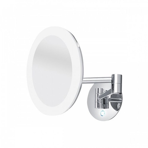 Koupelnová - NIM ZK 20265P-26 LED zvětšovací kosmetické zrcátko s nastavitelnou teplotou chromatičnosti 2700-6500K Ø20cm - NIMCO - foto 1