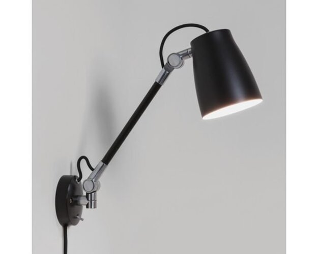 S ramenem - AST 1224016 Nástěnné svítidlo Atelier Grande Wall černé 1x28W E27 (STARÝ KÓD: AST 7505 ) - ASTRO Lighting - foto 1