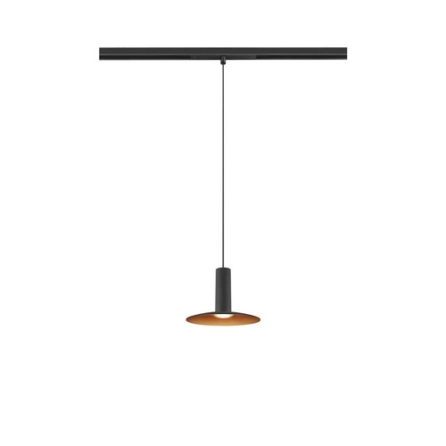 Lištové Magnetic SLV - LA 1010802 LALU® SET 48V závěsné svítidlo, LED základna, ELYPSE, DALI, délka závěsu 200 cm, 2700/3000K, 40°, černá - BIG WHITE (SLV) - foto 1