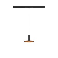 Lištové Magnetic SLV - LA 1010802 LALU® SET 48V závěsné svítidlo, LED základna, ELYPSE, DALI, délka závěsu 200 cm, 2700/3000K, 40°, černá - BIG WHITE (SLV)