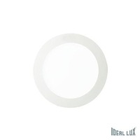 Kruhová - ILUX 123998 LED Zápustné svítidlo Ideal Lux Groove FI1 round 123998 bílé kulaté 20W 3000K - IDEALLUX
