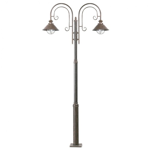 Sloupková - FARO 71117 NÁUTICA sloupková lampa, rezavá, 2L - FARO - foto 1