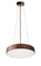 Kruhová - IMPR 342204 Deko-Light závěsné svítidlo Menkar 400 mm 41 W 3000/4000 K 3200 lm kávová