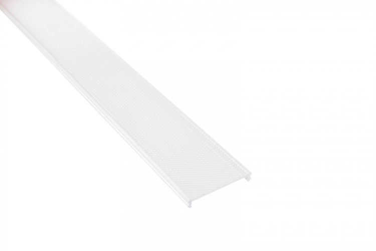 Plexi pro Al profily - IMPR 988090 Deko-Light profil kryt, PLANO ES a BSH kryt ploché mikroprisma 2000 mm, hloubka 20 - foto 1
