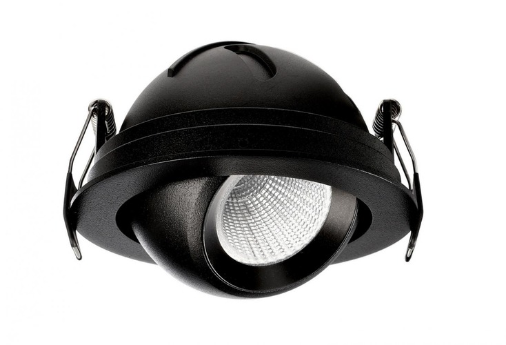 Kruhová - IMPR 565341 Deko-Light stropní vestavné svítidlo Bellatrix 18V DC 9W 3000 K 760 lm černá - foto 1