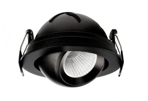 Kruhová - IMPR 565341 Deko-Light stropní vestavné svítidlo Bellatrix 18V DC 9W 3000 K 760 lm černá