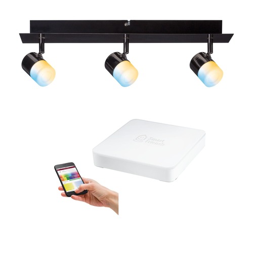 Bodová - P 5019 SmartHome startovací sada Deon spot měnitelná bílá včetně SmartFriends Box - PAULMANN - foto 1