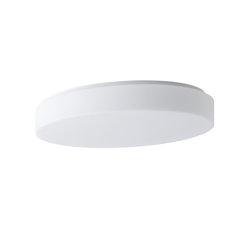 Kruhová - OS GEM44259 GEMINI 2 stropní/nástěnné skleněné svítidlo bílá IP43 2x25W E27 HF - OSMONT - foto 1