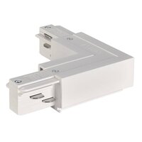 Lišty a příslušenství EUTRAC - LA 1001521 Spojka L pro vysokonapěťovou 3fázovou lištu EUTRAC země vevnitř, bílá - BIG WHITE (SLV)