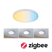 Kruhová - P 79931 LED Panel Smart Home Zigbee 3.0 Loria kruhové 300mm měnitelná bílá bílá stmívatelné - PAULMANN