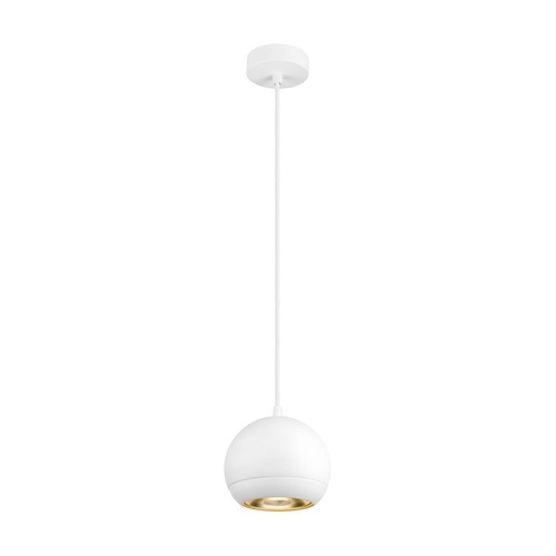 Subtilní - LA 1008179 LIGHT EYE® 150 závěsné svítidlo, GU10, délka závěsu 150cm, 1x max. 13W, matně bílá - BIG WHITE (SLV) - foto 1