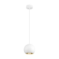 Subtilní - LA 1008179 LIGHT EYE® 150 závěsné svítidlo, GU10, délka závěsu 150cm, 1x max. 13W, matně bílá - BIG WHITE (SLV)