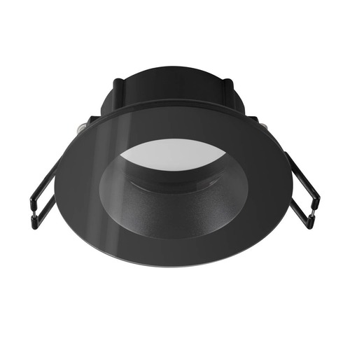 Kruhová - LA 1007336 NEW TRIA® 68 kroužek pro vestavbu do stropu, D: 8,3 H: 3,55 cm, IP 65, vč. skla, černá - BIG WHITE (SLV) - foto 1