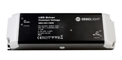 Stabilizované napětí - IMPR 862168 Deko-Light napájení BASIC CV Q8H-24-150W konstantní napětí 0-6250 mA IP20 24V DC 150W