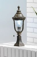 Sloupková - OR AL 11-1121/1 Venkovní sloupkové svítidlo 1x13W, patina, IP44,výška 51cm - ORION