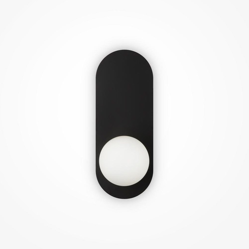 Dekorativní - M MOD419WL-01B Nástěnné svítidlo Bao G9 28W černý kov moderní - MAYTONI - foto 1