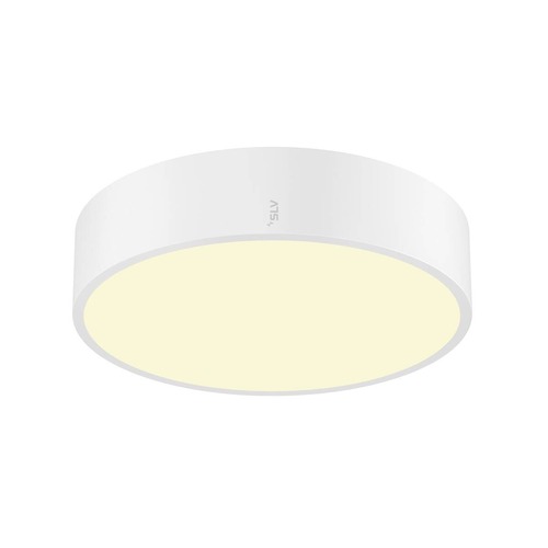 Kruhová - LA 1007291 MEDO® PRO 30 nástěnné a stropní nástavbové svítidlo, kulaté, 3000/4000K, 10W, fáze, 110°, bílá - BIG WHITE (SLV) - foto 1