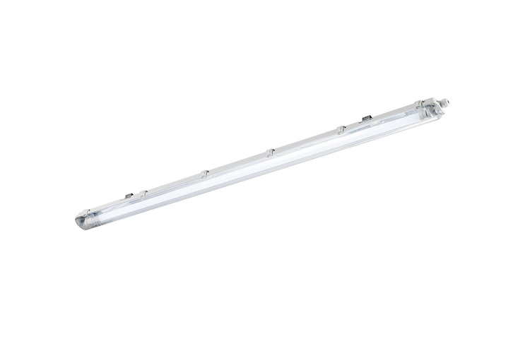 Technická - FAN LED-ATLANTIC-1XT8-120 Vodotěsná stropní svítidlo Atlantic Silver LED 1xT8 (zářivka v ceně), IP65, délka 120 cm - FANEUROPE - foto 1
