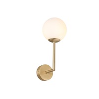 Dekorativní - FARO 63505 GALA nástěnná lampa, zlatá - FARO