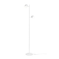 Stojací lampy - RED R14276 NOVA II stojanová bílá chrom/mléčný akryl 230V LED 2x3.5W 3000K - RED - DESIGN RENDL