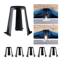 Pro zapuštěná svítidla - P 92400 Příslušenství distanční vložka pro vestavná svítidla 62 - 90mm černá - PAULMANN