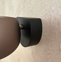 Dekorativní - OL 40-845-10-23 Základna pro nástěnné svítidlo CURVED matná černá - OLIGO