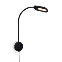 S ramenem - BRI 2177015 Nástěnné svítidlo, 52 cm, 6W, 650lm, černá - BRILONER
