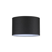 Stínidla, kryty, clony - ILUX 270012 Stínidlo Ideal Lux SET UP PARALUME CILINDRO D45 NERO 270012 ke svítidlům SET UP o průměru 45,5cm, černé - IDEALLUX