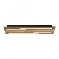 Hranatá - LD 15591-79 LED stropní svítidlo AKUSTIK, dřevo, přírodní, panel, hranaté, 3000K - JUST LIGHT