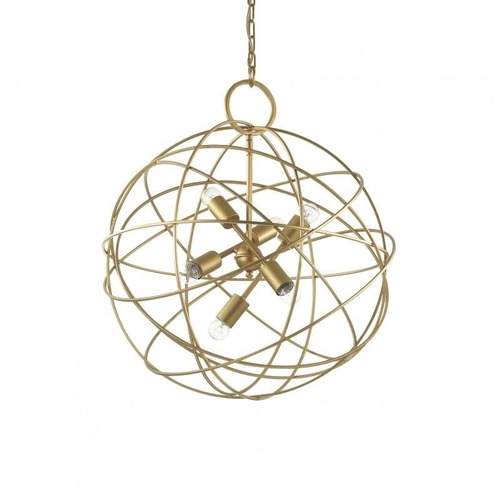 Koule - ILUX 156026 Závěsné svítidlo Ideal Lux Konse SP6 oro 156026 zlaté 60cm - IDEALLUX - foto 1