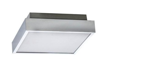 Hranatá - AZZ AZ2072 LED Koupelnové stropní přisazené svítidlo Azzardo Asteria 25 chrome 3000K AZ2072 18W 640lm 3000K IP44 25cm chromové - AZZARDO