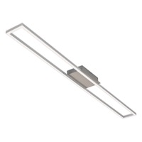 Hranatá - BRILO 3094-012 LED rám 110 cm 20W 1800lm hliník - BRILO