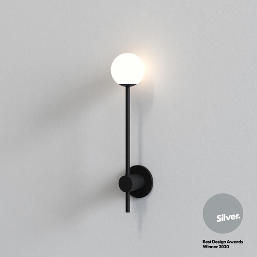Dekorativní - AST 1424004 Nástěnné svítidlo Orb Single 3.5W G9 vč. stínítka černá - ASTRO Lighting - foto 1