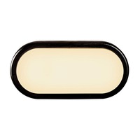 Nástěnná - NOR 2019181003 Cuba Outdoor Energy Oval venkovní nástěnné svítidlo černá - NORDLUX