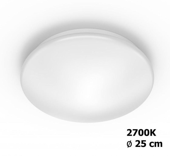 Plafoniéry - PH 8718699681098 Moire SVÍTIDLO STROPNÍ LED 10W 1000lm 2700K, bílá - PHILIPS (915005778201) - foto 1
