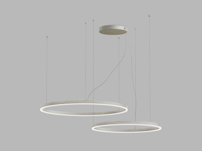 Závěsné - Závěsné svítidlo CIRCLE SET 2 P-Z, N DALI/PUSH 104W 2700K/3000K/4000K, DALI/PUSH, TRIAC - foto 1