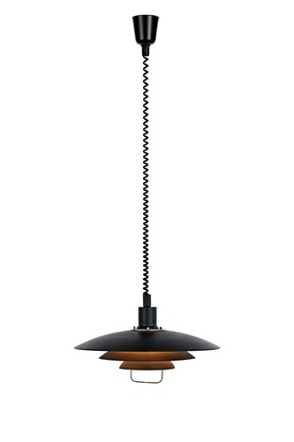 Kruhová - MAR 104540 Kirkenes závěsné svítidlo černé - Markslöjd - foto 1