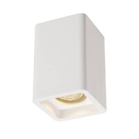 Downlight - LA 148004 PLASTRA CL-1 stropní čtvercová bílá sádrová 230V GU10 35W - BIG WHITE (SLV)