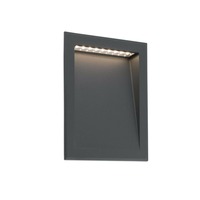 Zapuštěná - FARO 70900 SOUN 193 zapuštěné svítidlo do zdi, tmavě šedá - FARO