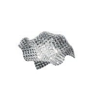 Dekorativní - FAN I-RUMBA-H2O/PL44 Stropní přisazené svítidlo Rumba průhledná, 4xG9, 44 x 44 x 12 cm - FANEUROPE