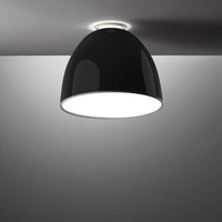 Kruhová - AR A245510 Nur Mini Gloss - stropní - černá - ARTEMIDE
