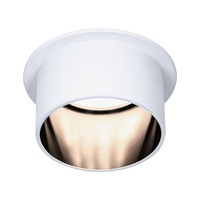 Kruhová - P 93376 Zápustné svítidlo Gil 3StepDim 1x6,5W bílé / černé IP44 2.700K 3-krokové-stmívatelné - PAULMANN